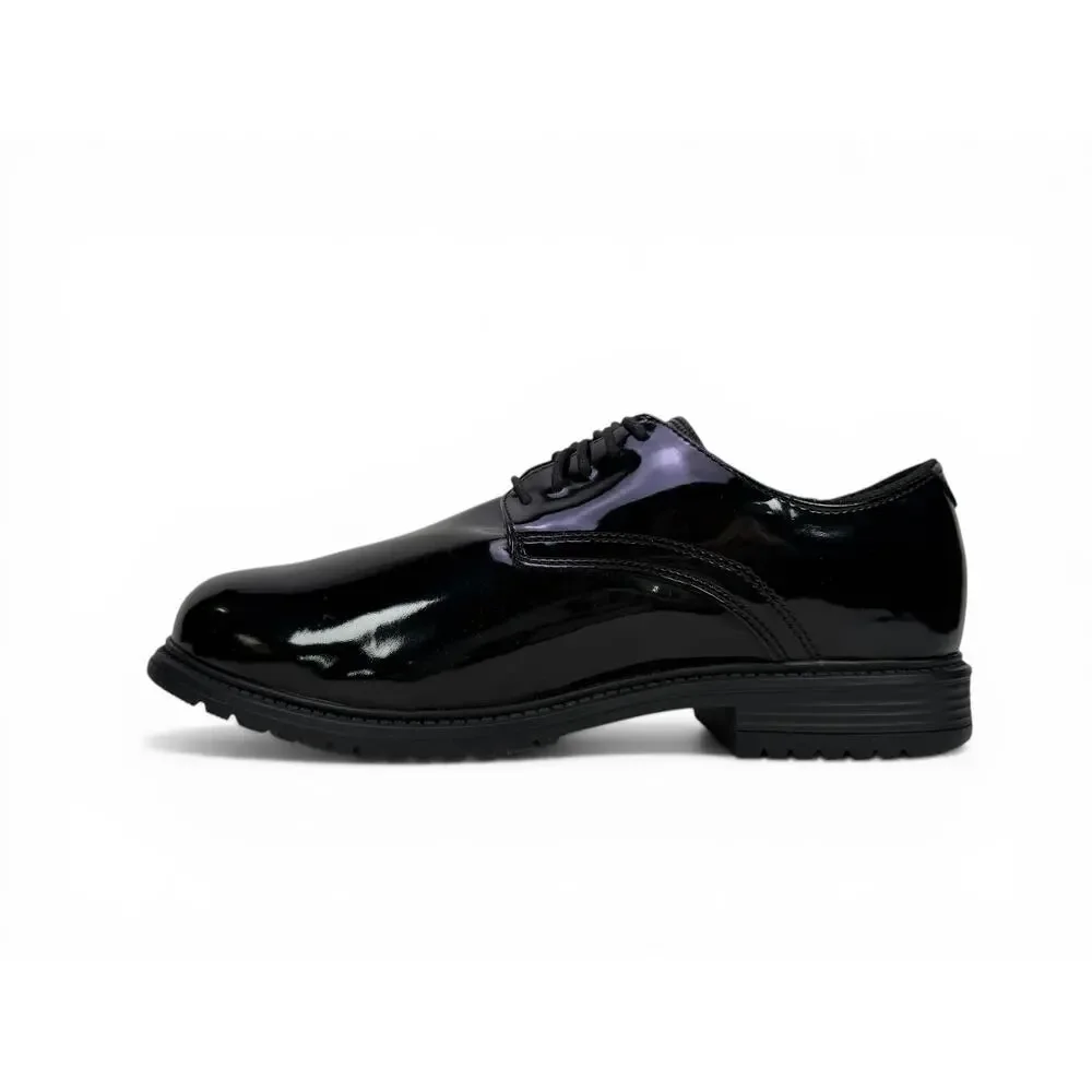 Original SWAT Oxford Dress Shoe Mens 11 W High Gloss Black Patent‎ Uniform Duty